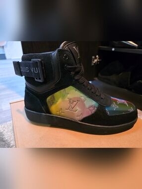 Louis Vuitton Rivoli Sneaker Iridescent With Original Receipt